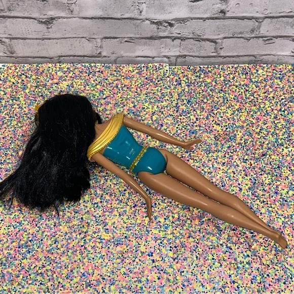 Disney Princess Dolls Belle Ariel Rapunzel Jasmine Lot of 4 Dolls Mattel Hasbro - Picture 6 of 11